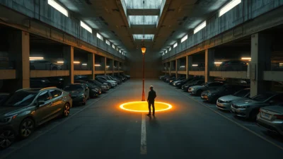Traum vom verlorenen Auto
