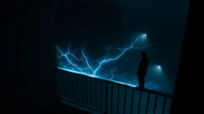 Traum von einem Balkon ohne Geländer