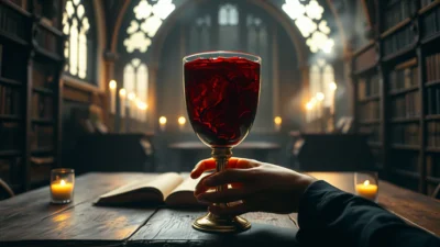 Traum vom Bluttrinken