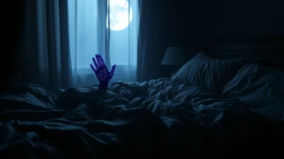 Traum von einem Einbrecher im Schlafzimmer