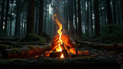 Traum davon, Feuer zu machen