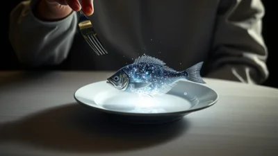 Traum davon, Fisch zu essen