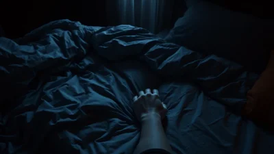 Traum von einer fremden Person im Bett
