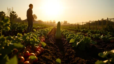 Traum von einem Gemüsegarten