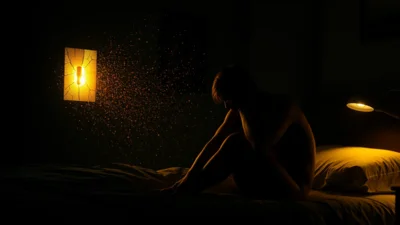 Traum von Panik während eines Stromausfalls