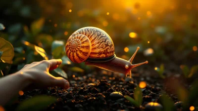 Traum von einer Schnecke