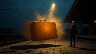 Traum von einem schweren Koffer
