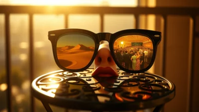 Traum von einer Sonnenbrille
