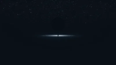 Traum von totaler Finsternis