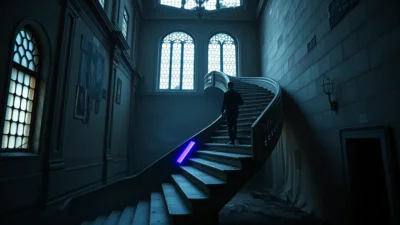 Traum von einer Treppe