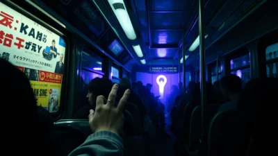 Traum von einem vollen Bus