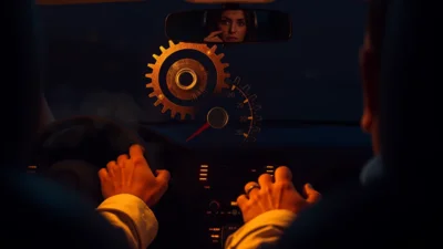 Traum von einem Auto ohne Bremsen