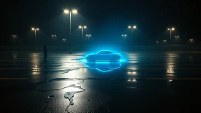 Traum von einem Autodiebstahl