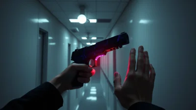 Traum von einem bewaffneten Überfall