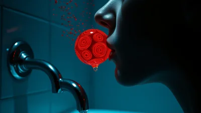 Traum vom Blut spucken