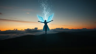 Traum vom Fliegen können