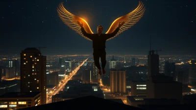 Traum vom Fliegen ohne Flügel