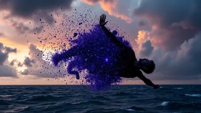 Traum vom Fliegen und Fallen