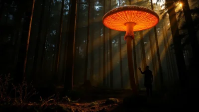 Traum von einem Fliegenpilz