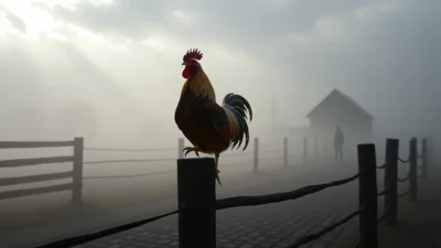 Traum vom krähenden Hahn