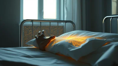 Traum von einem Krankenhausbett