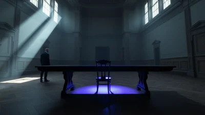 Traum vom leeren Tisch