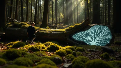 Traum von morschem Holz