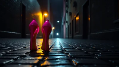 Traum von pinken Schuhen