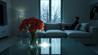 Traum von Plastikblumen