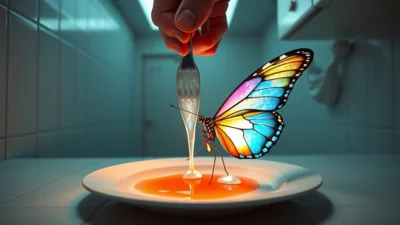 Traum vom Schmetterling essen