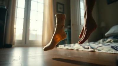 Traum von verlorenen Socken