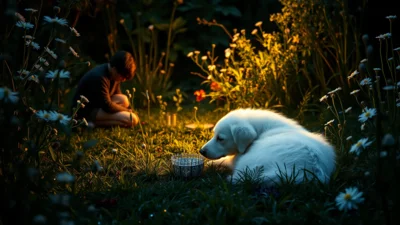 Traum von einem toten Hund
