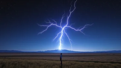 Traum von Wetterleuchten