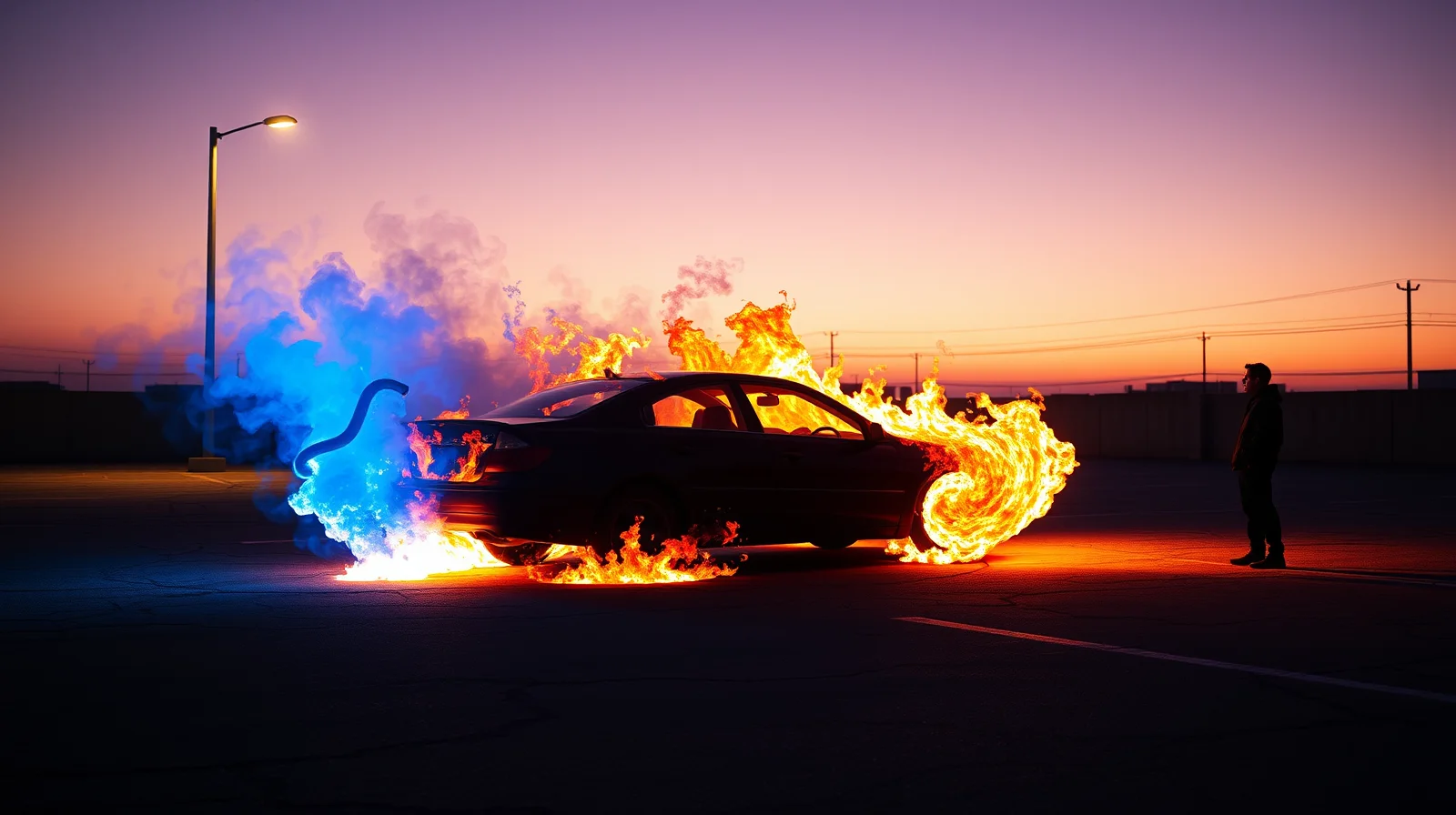 Traumdeutung brennendes Auto: Psychologische Analyse & Bedeutung
