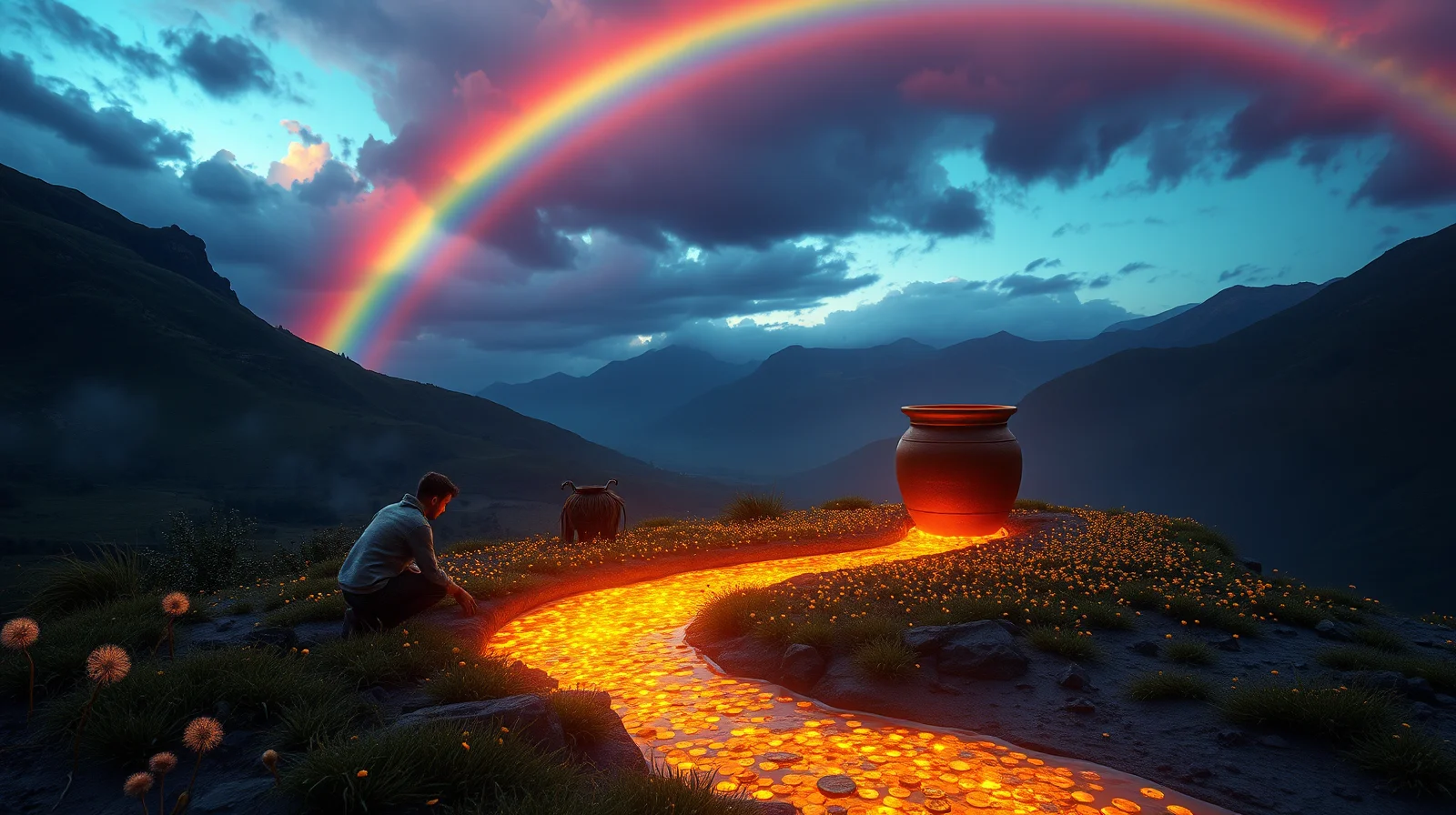 Vom Goldtopf am Regenbogen geträumt? Der komplette Guide zur Traumdeutung