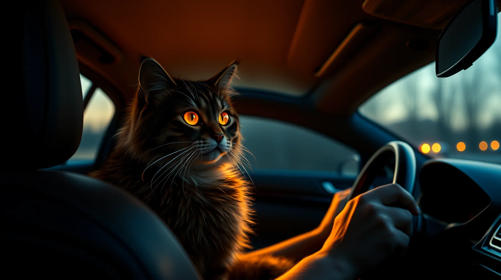 Katze im Auto im Traum deuten: Psychologische Analyse & Bedeutung