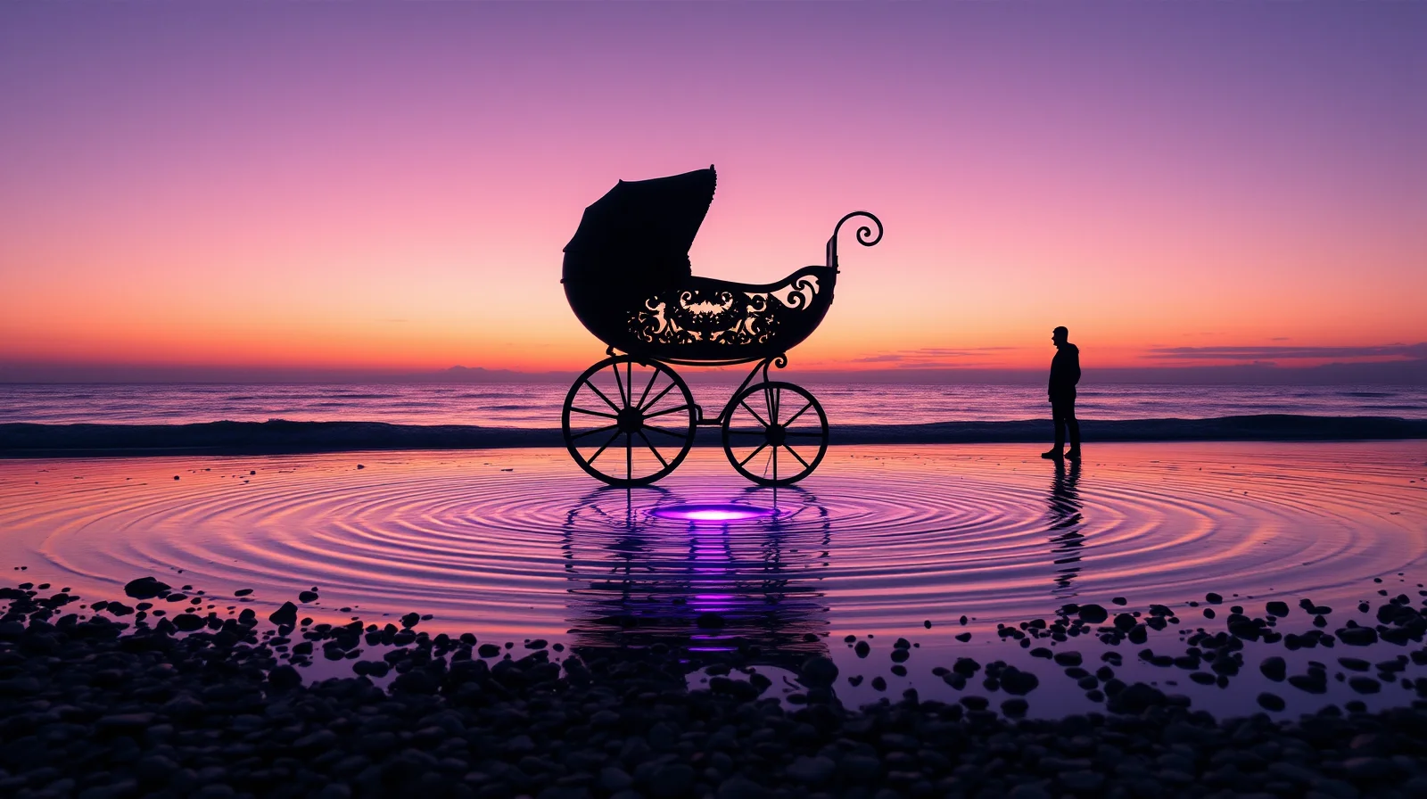 Achtung, Botschaft: Was die Traumdeutung über einen Kinderwagen im Wasser verrät