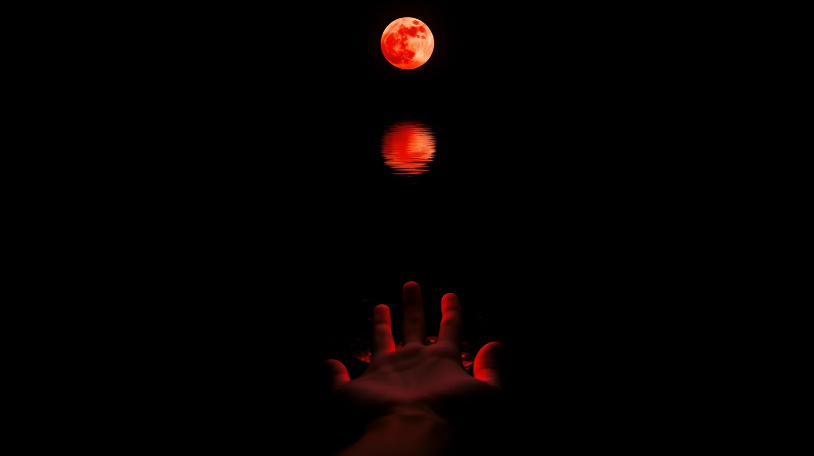 Achtung, Botschaft: Was die Traumdeutung über den roten Mond verrät