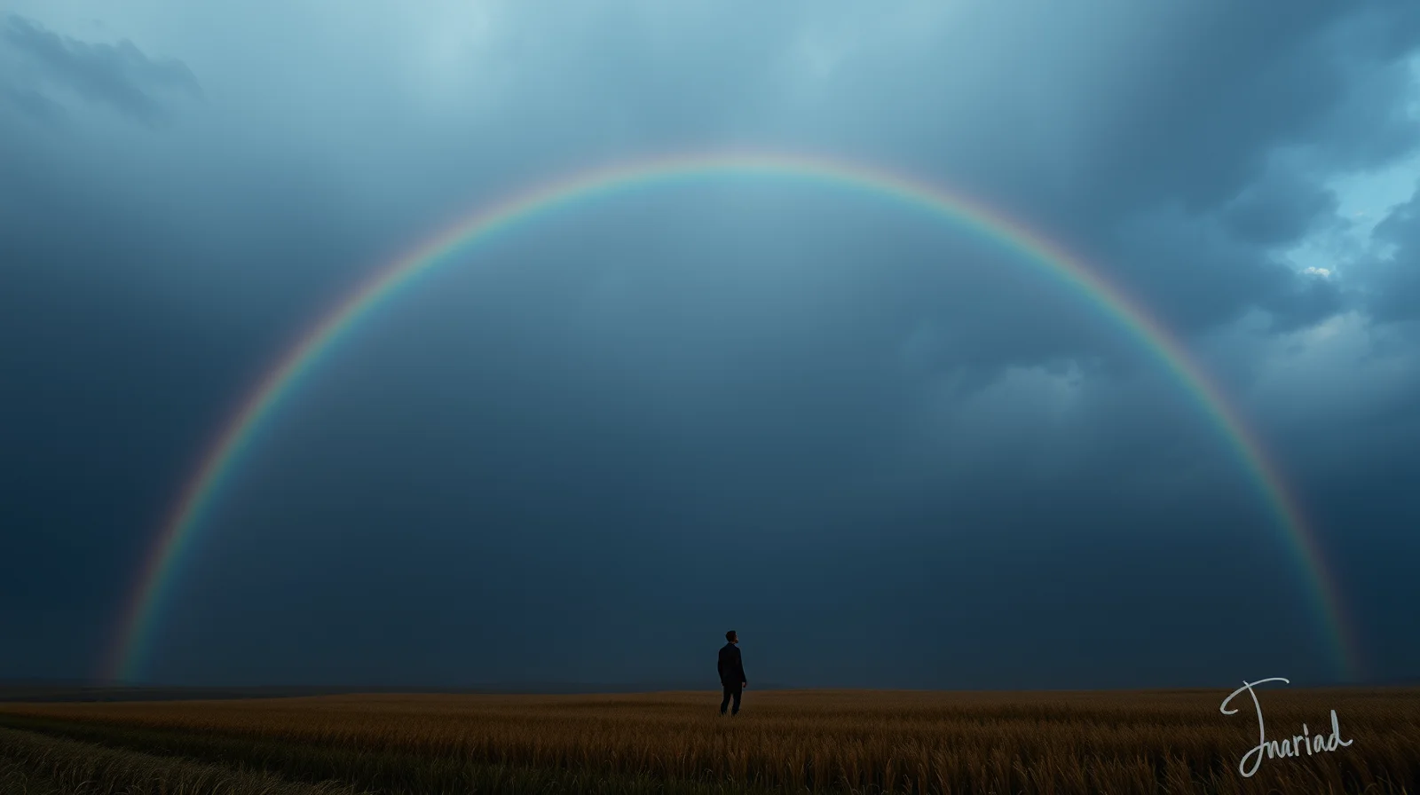 Achtung, Botschaft: Was die Traumdeutung über schwarze Regenbogen verrät