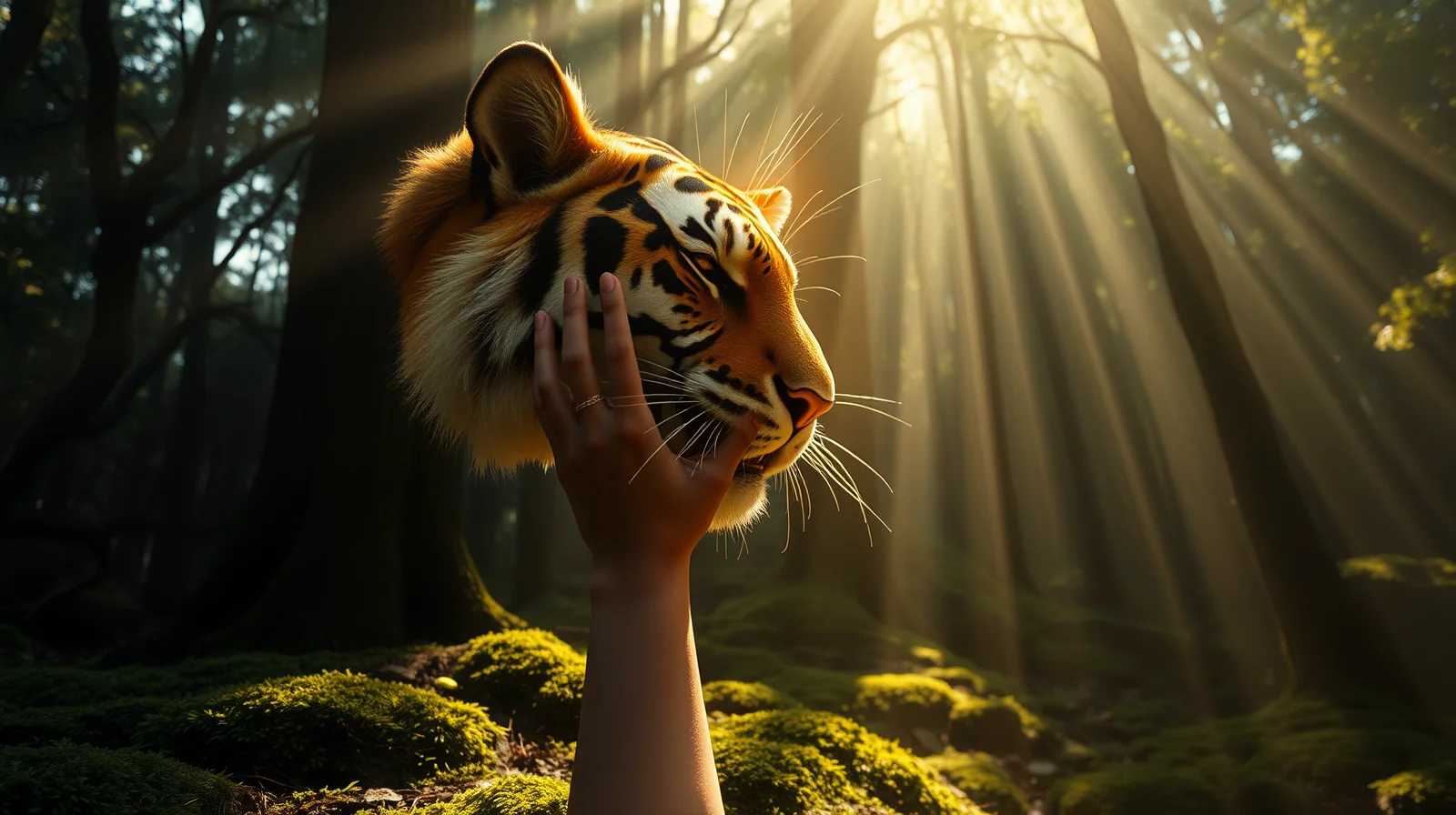 Traumdeutung Tiger streicheln: Was dein Traum vom gestreichelten Tiger wirklich bedeutet