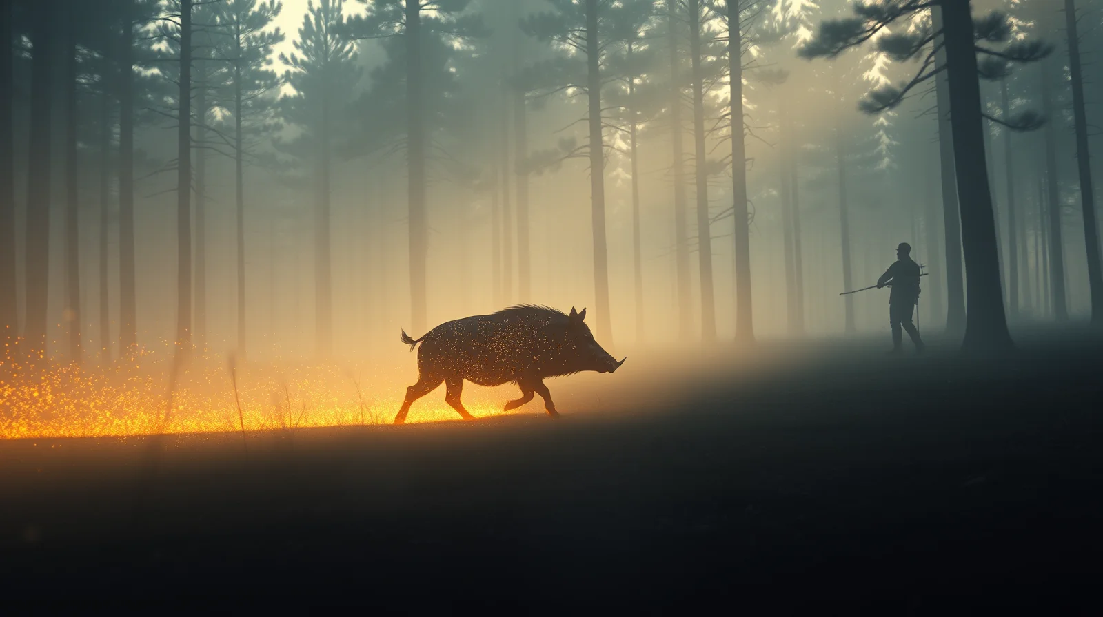 Achtung, Botschaft: Was die Traumdeutung über Wildschwein jagen verrät